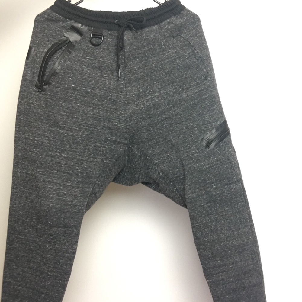 Y-3 Adidas Drop Crotch Joggers